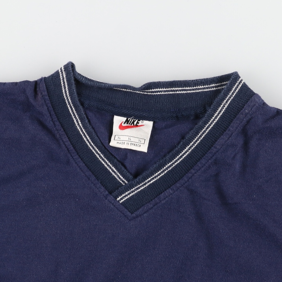 NIKE(ナイキ)の古着 90年代 ナイキ NIKE VネックTシャツ メンズXL ヴィンテージ /eaa448946 メンズのトップス(Tシャツ/カットソー(半袖/袖なし))の商品写真