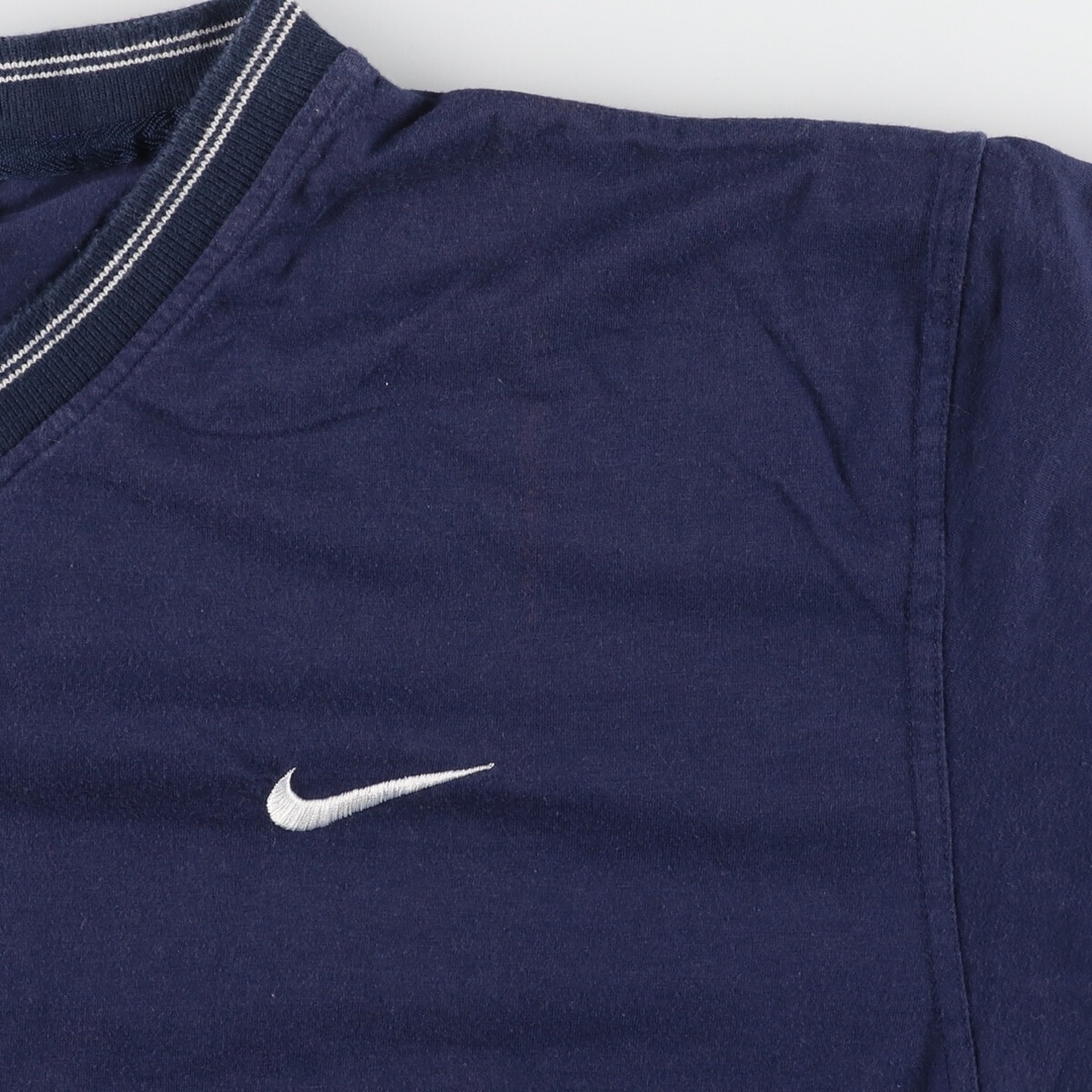 NIKE(ナイキ)の古着 90年代 ナイキ NIKE VネックTシャツ メンズXL ヴィンテージ /eaa448946 メンズのトップス(Tシャツ/カットソー(半袖/袖なし))の商品写真