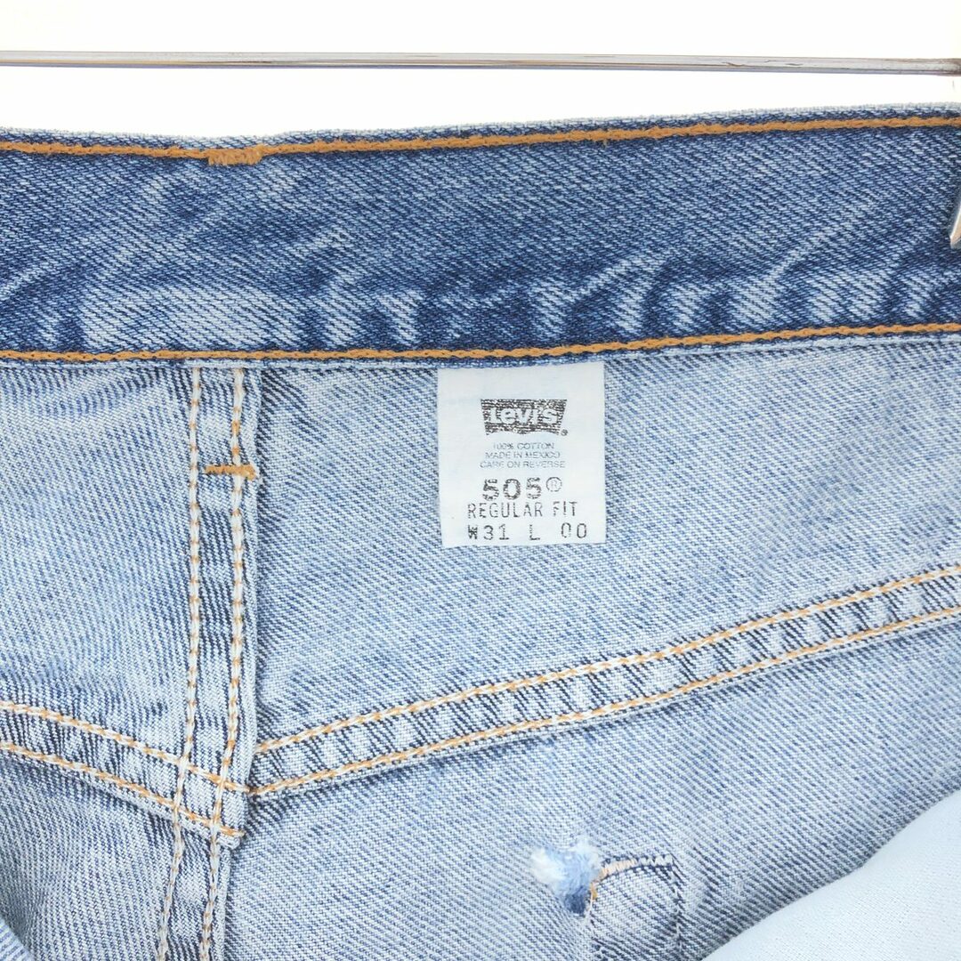 Levi's(リーバイス)の古着 00年代 リーバイス Levi's 505 REGULAR FIT デニムショーツ ショートパンツ メンズw30 /eaa382536 メンズのパンツ(ショートパンツ)の商品写真