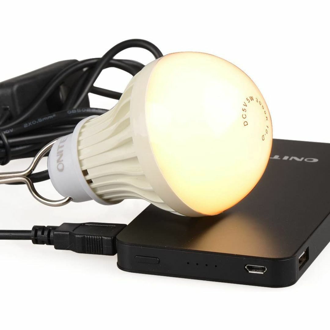 【新着商品】Onite USB LED電球 LED照明 USB LEDライト 電 スマホ/家電/カメラのPC/タブレット(PC周辺機器)の商品写真