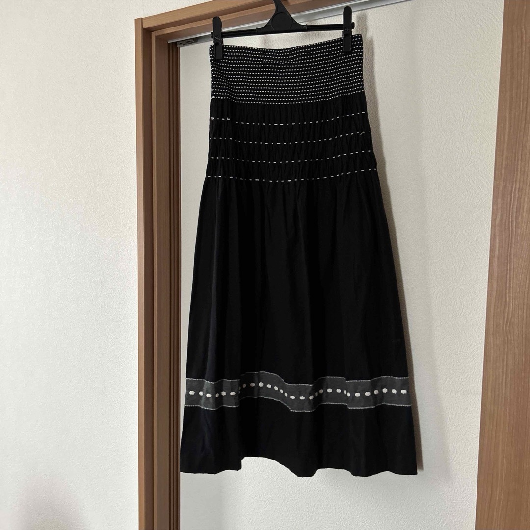 ロングスカート☆ウエストゴム　サイズM レディースのスカート(ロングスカート)の商品写真