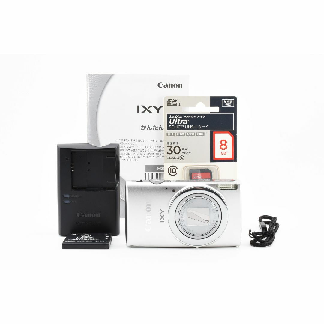 Canon(キヤノン)の【美品】キャノン CANON IXY 630 コンパクトデジタルカメラ スマホ/家電/カメラのカメラ(コンパクトデジタルカメラ)の商品写真