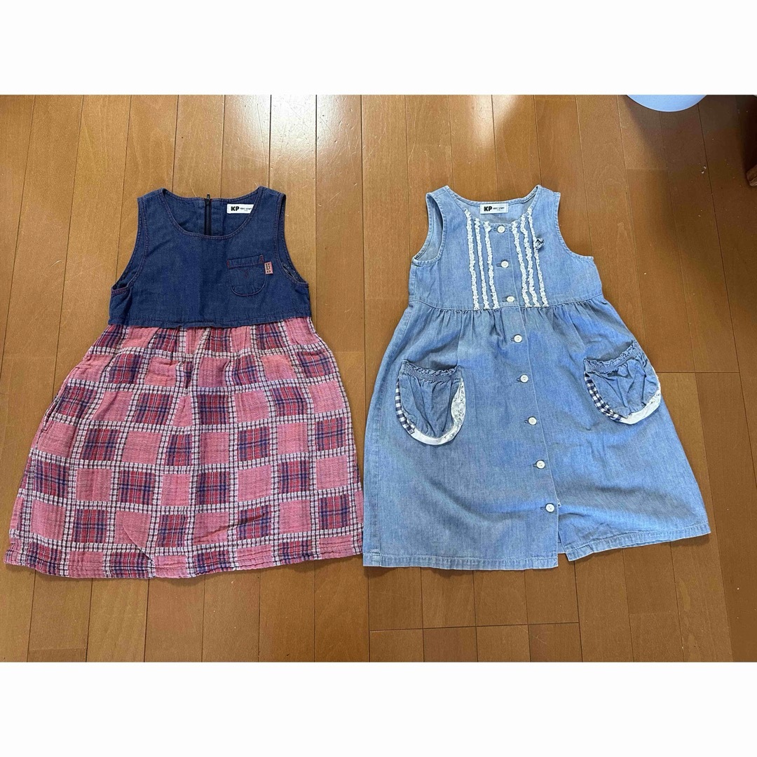 KP(ニットプランナー)のKP ワンピース　2枚 キッズ/ベビー/マタニティのキッズ服女の子用(90cm~)(ワンピース)の商品写真