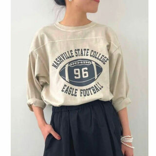 アパルトモンドゥーズィエムクラス(L'Appartement DEUXIEME CLASSE)のGOOD ROCK SPEED Football T-sh(カットソー(長袖/七分))