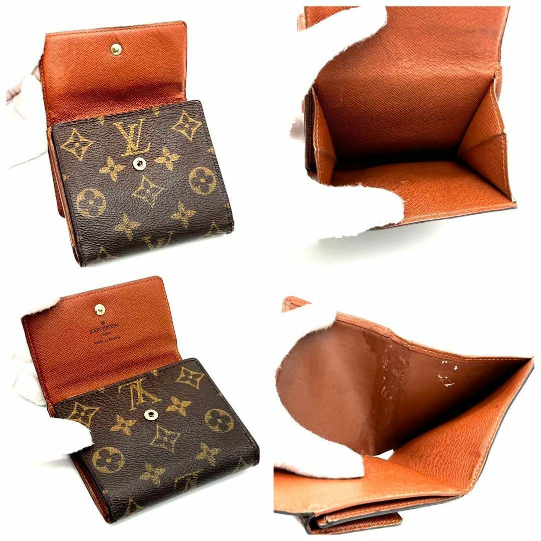 LOUIS VUITTON(ルイヴィトン)のルイヴィトン 三つ折り財布  モノグラム Wホック レディースのファッション小物(財布)の商品写真