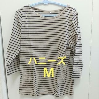 ハニーズ(HONEYS)のレディース七分袖Tシャツ　Mサイズ　ハニーズ(Tシャツ(長袖/七分))