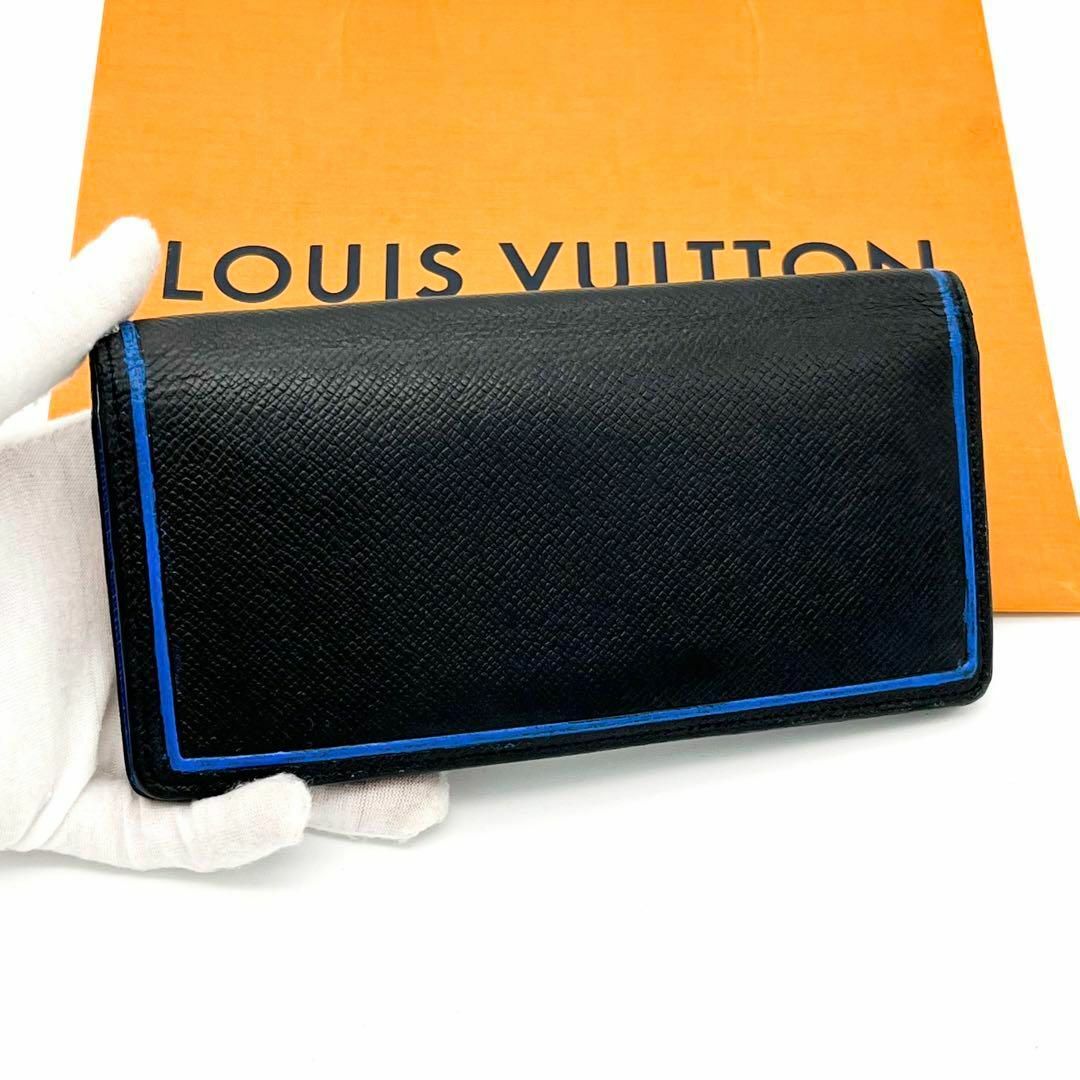 LOUIS VUITTON(ルイヴィトン)のルイヴィトン タイガ 二つ折り長財布 ポルトフォイユブラザ メンズのファッション小物(長財布)の商品写真