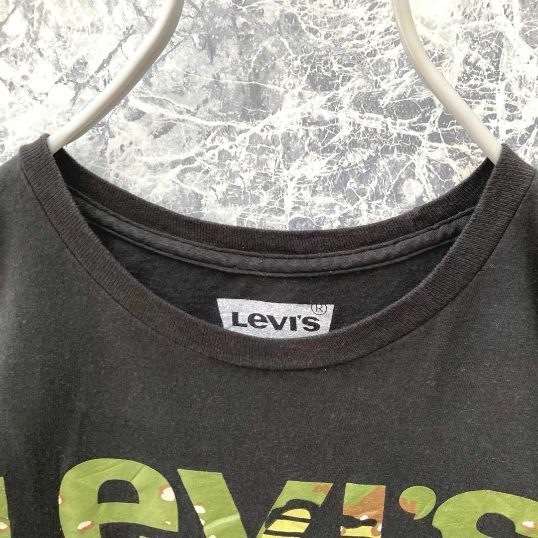 Levi's(リーバイス)のIT112 メキシコ製古着リーバイスカモフラ柄ブランドデカロゴ半袖薄手Tシャツ メンズのトップス(Tシャツ/カットソー(半袖/袖なし))の商品写真