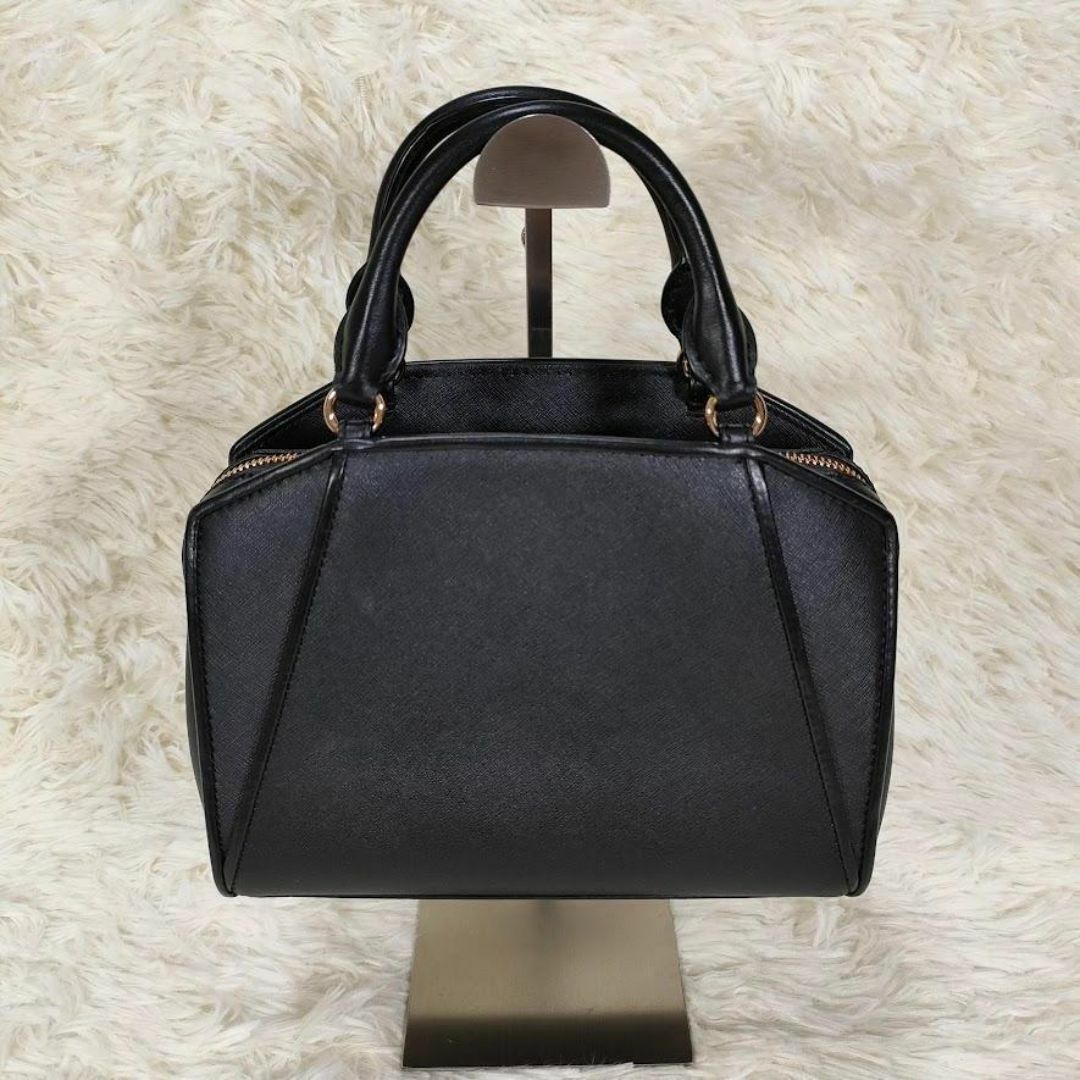 Michael Kors(マイケルコース)の極美品  マイケルコース レザー 2WAY ハンドバッグ ショルダー  ブラック レディースのバッグ(ショルダーバッグ)の商品写真