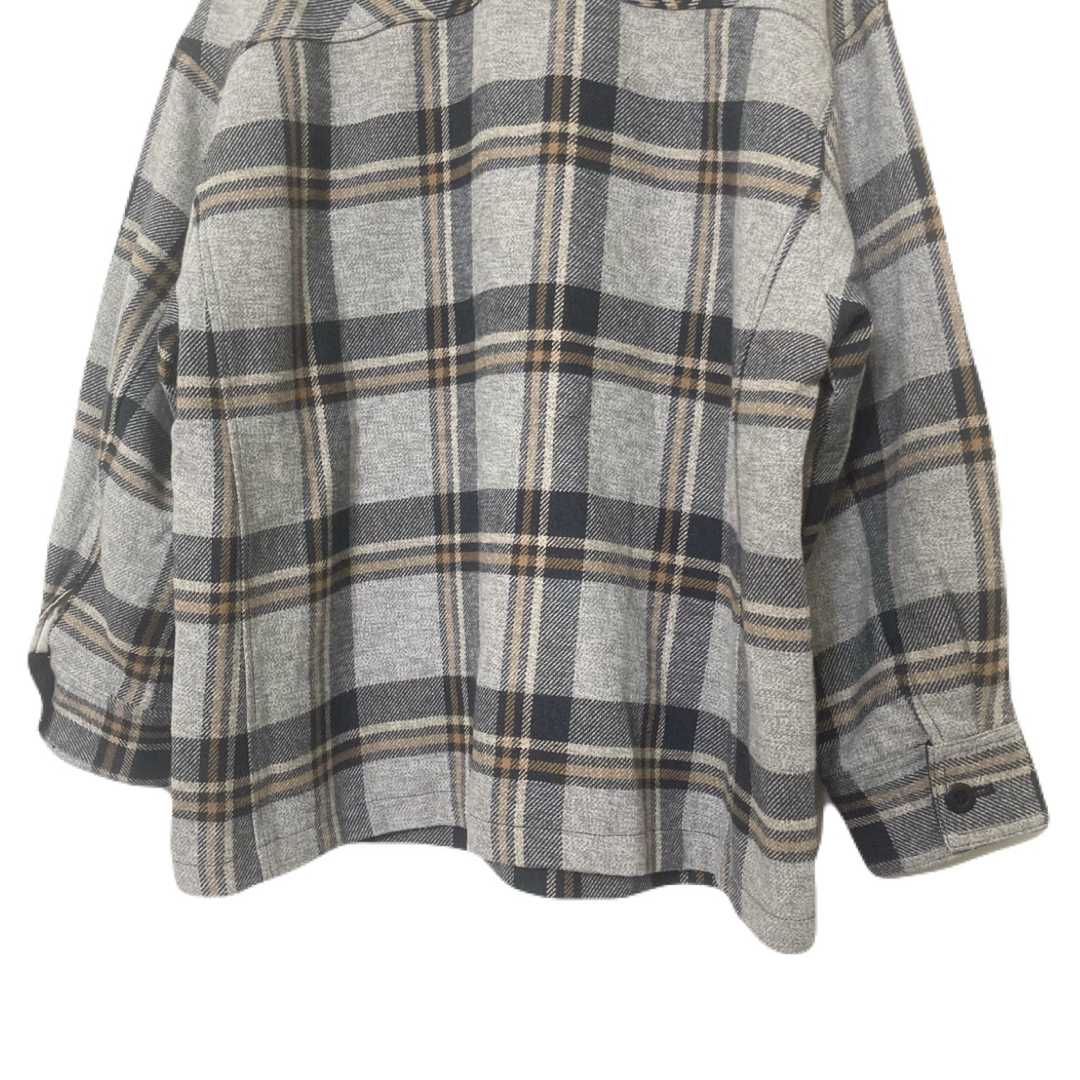 nest Robe(ネストローブ)のnest Robe  コットンヘビーツイルチェックシャツジャケット レディースのジャケット/アウター(その他)の商品写真