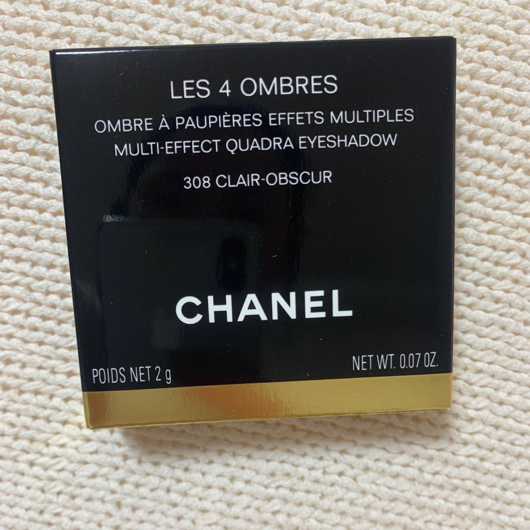 CHANEL(シャネル)のシャネル　レ キャトル オンブル 308  アイシャドウ コスメ/美容のベースメイク/化粧品(アイシャドウ)の商品写真