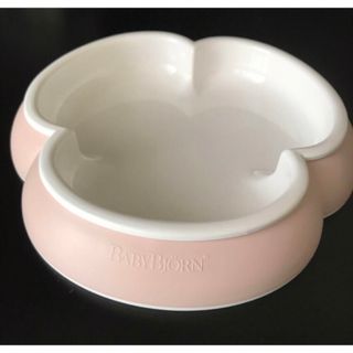 BABYBJORN - ✳︎新品未使用✳︎ベビージョルン　ピンク　離乳食プレート皿