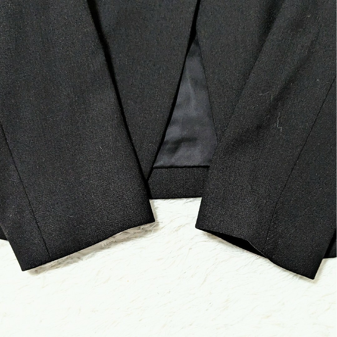 theory(セオリー)の現行品 美品 セオリー パンツスーツ セットアップ ノーカラー ビジネス 黒 S レディースのフォーマル/ドレス(スーツ)の商品写真