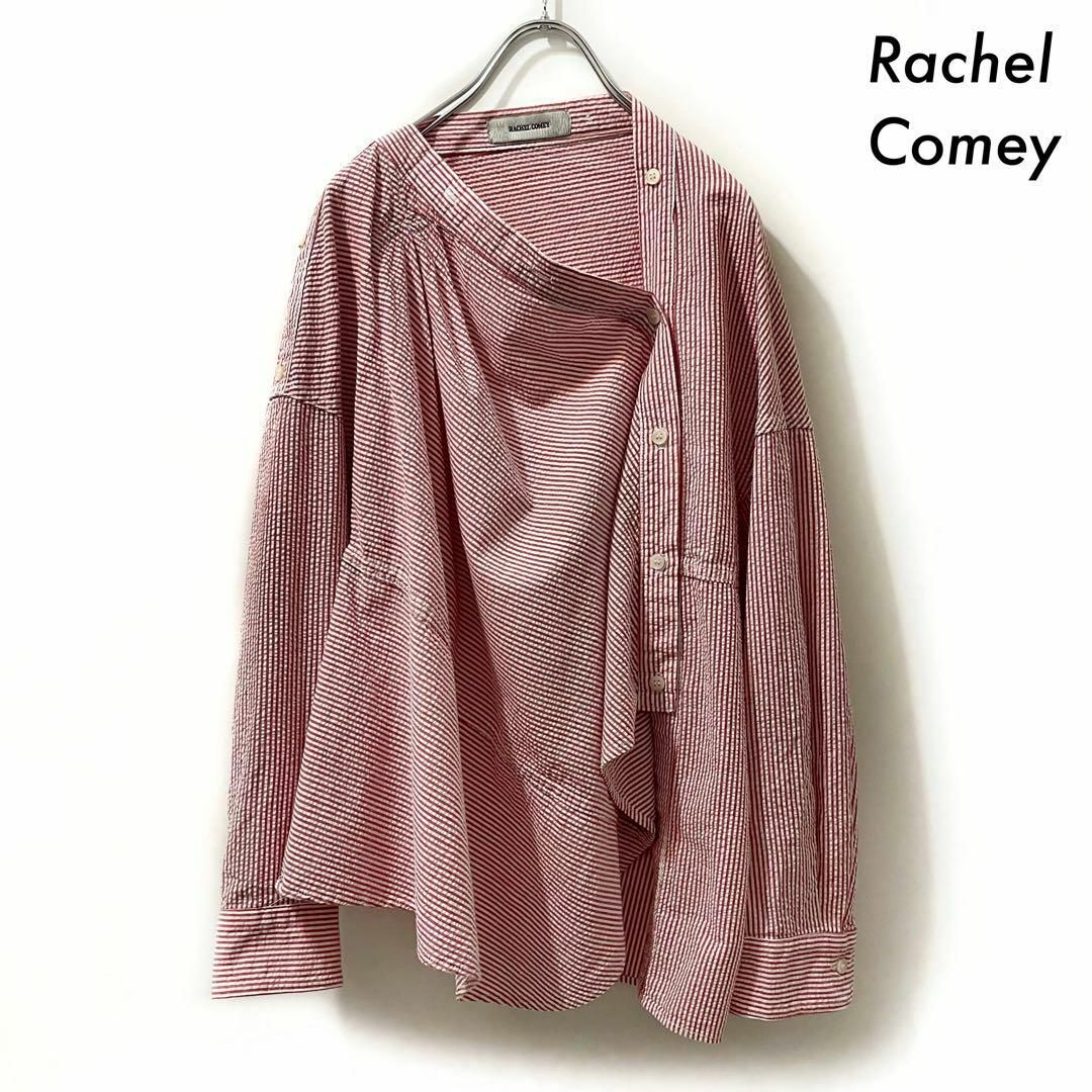 Rachel Comey(レイチェルコーミー)のRachel Comey レイチェルコーミー★ストライプ柄 長袖ブラウス シャツ レディースのトップス(シャツ/ブラウス(長袖/七分))の商品写真