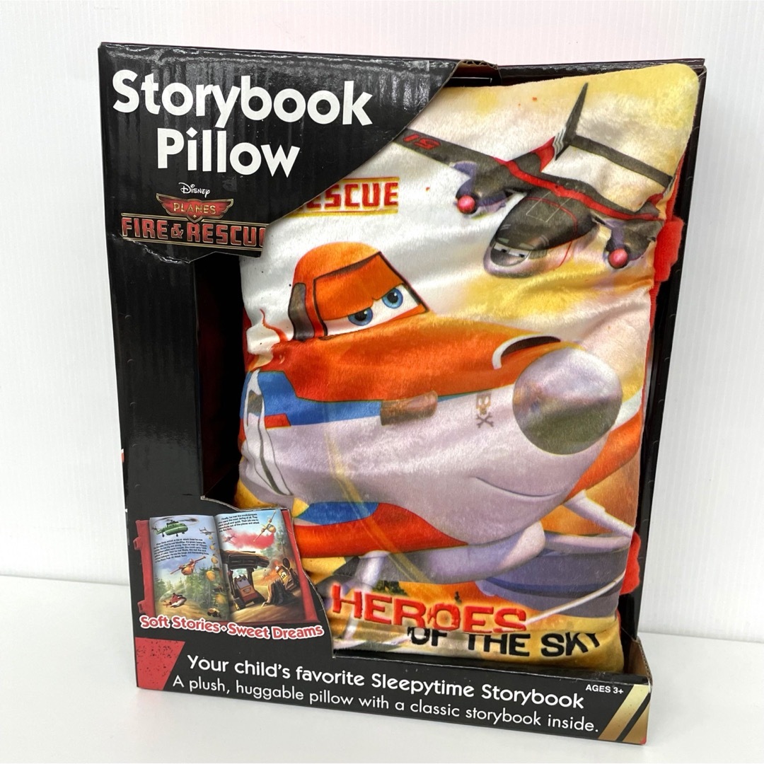 Disney(ディズニー)のディズニー PLANES 飛行機 絵本 抱き枕 英語の勉強 おもちゃ カーズ エンタメ/ホビーのおもちゃ/ぬいぐるみ(キャラクターグッズ)の商品写真