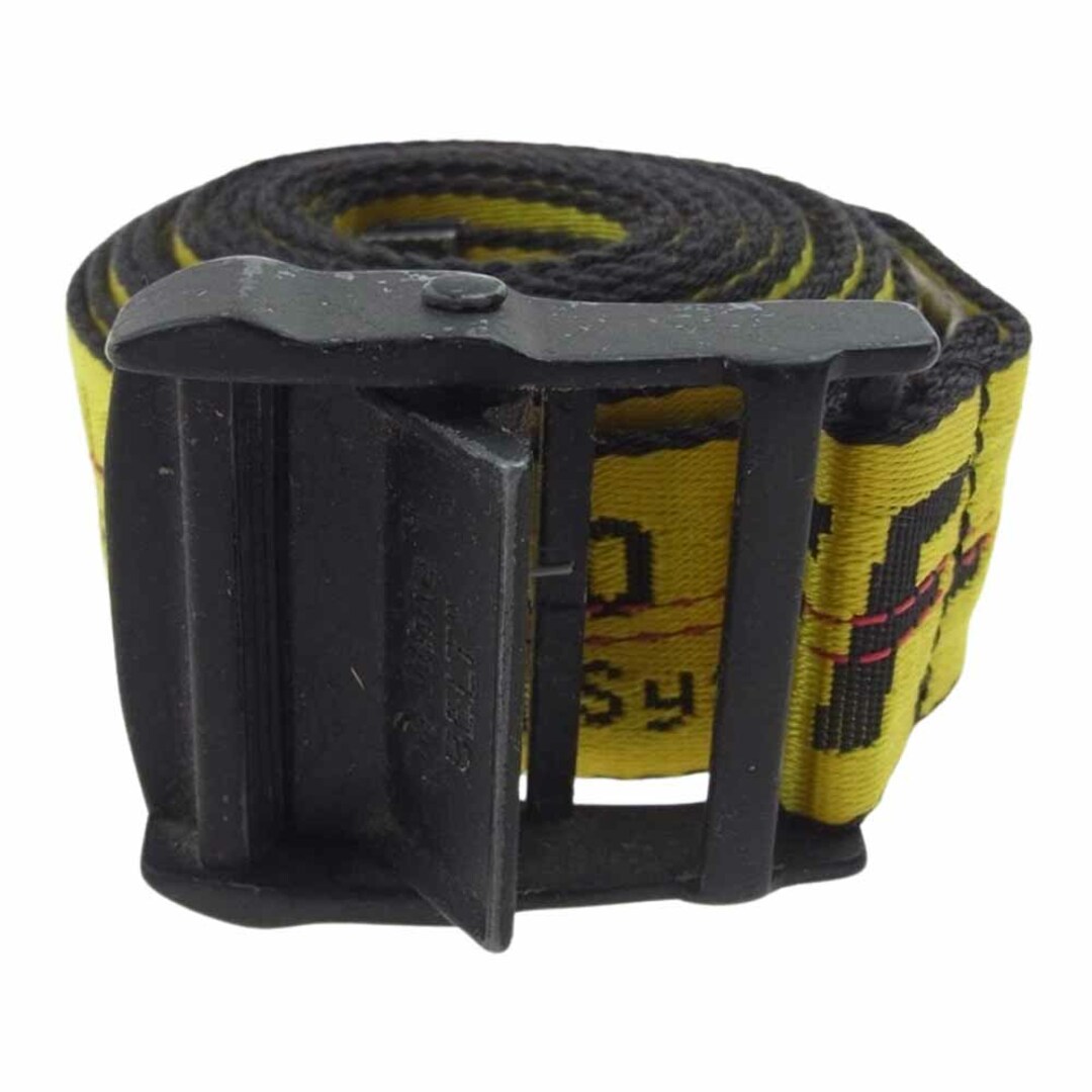 OFF-WHITE(オフホワイト)のOFF-WHITE オフホワイト ベルト INDUSTRIAL BELT インダストリアル ベルト イエロー系 U【中古】 メンズのファッション小物(ベルト)の商品写真