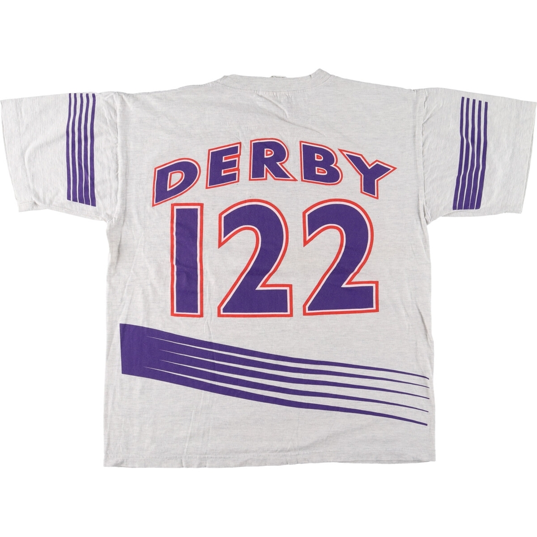 古着 90年代 TOWN CHAMP KENTUCKY DERBY 122 大判プリント スポーツプリントTシャツ メンズXL ヴィンテージ /eaa447849 メンズのトップス(Tシャツ/カットソー(半袖/袖なし))の商品写真