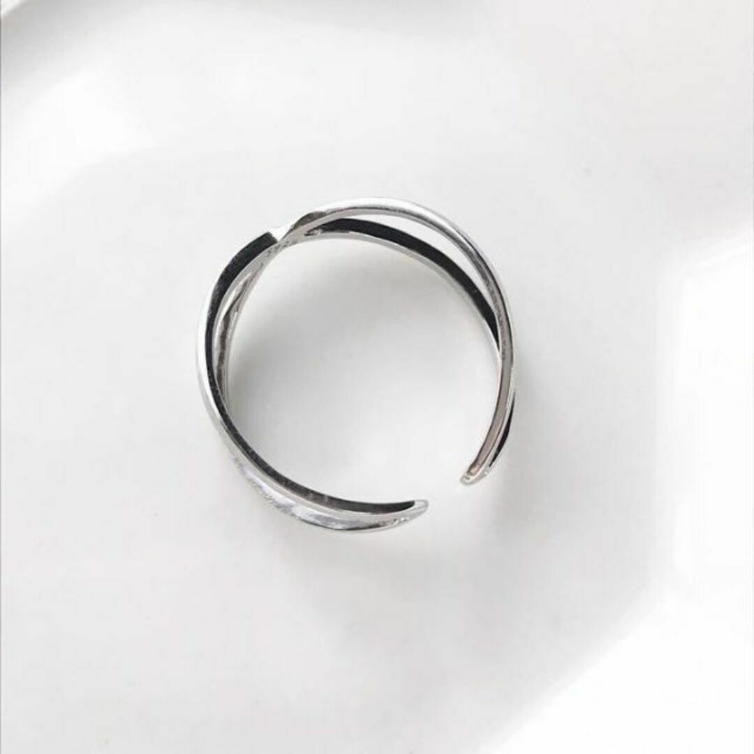 slim cross ring レディースのアクセサリー(リング(指輪))の商品写真