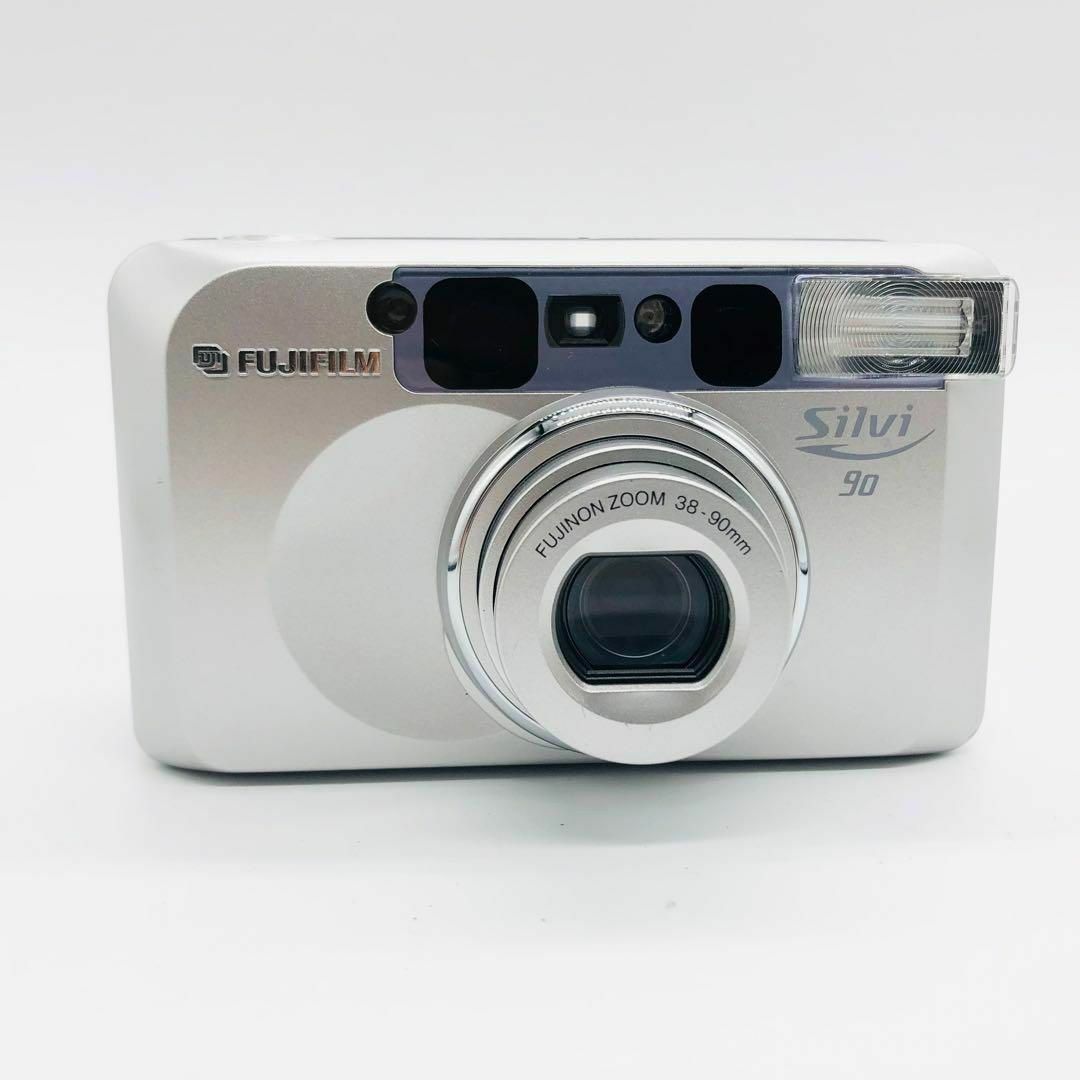 【完動品】FUJIFILM Silvi 90 フィルムカメラ 動作確認済み スマホ/家電/カメラのカメラ(フィルムカメラ)の商品写真