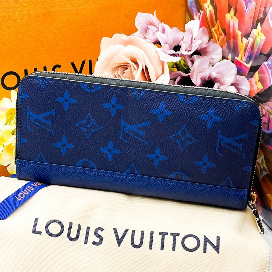 LOUIS VUITTON(ルイヴィトン)の極美品✨　ルイヴィトン　長財布　タイガラマ　ジッピーウォレット　ヴェルティカル メンズのファッション小物(長財布)の商品写真