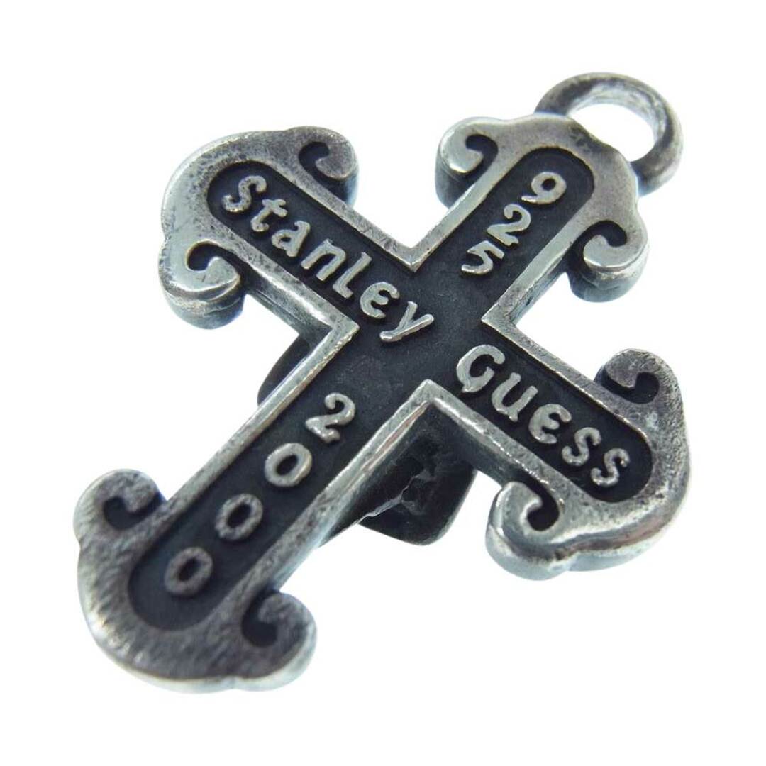 STANLEY GUESS(スタンリーゲス)のSTANLEY GUESS スタンリーゲス ペンダントトップ スカル クロス ペンダントトップ シルバー系【中古】 メンズのアクセサリー(その他)の商品写真