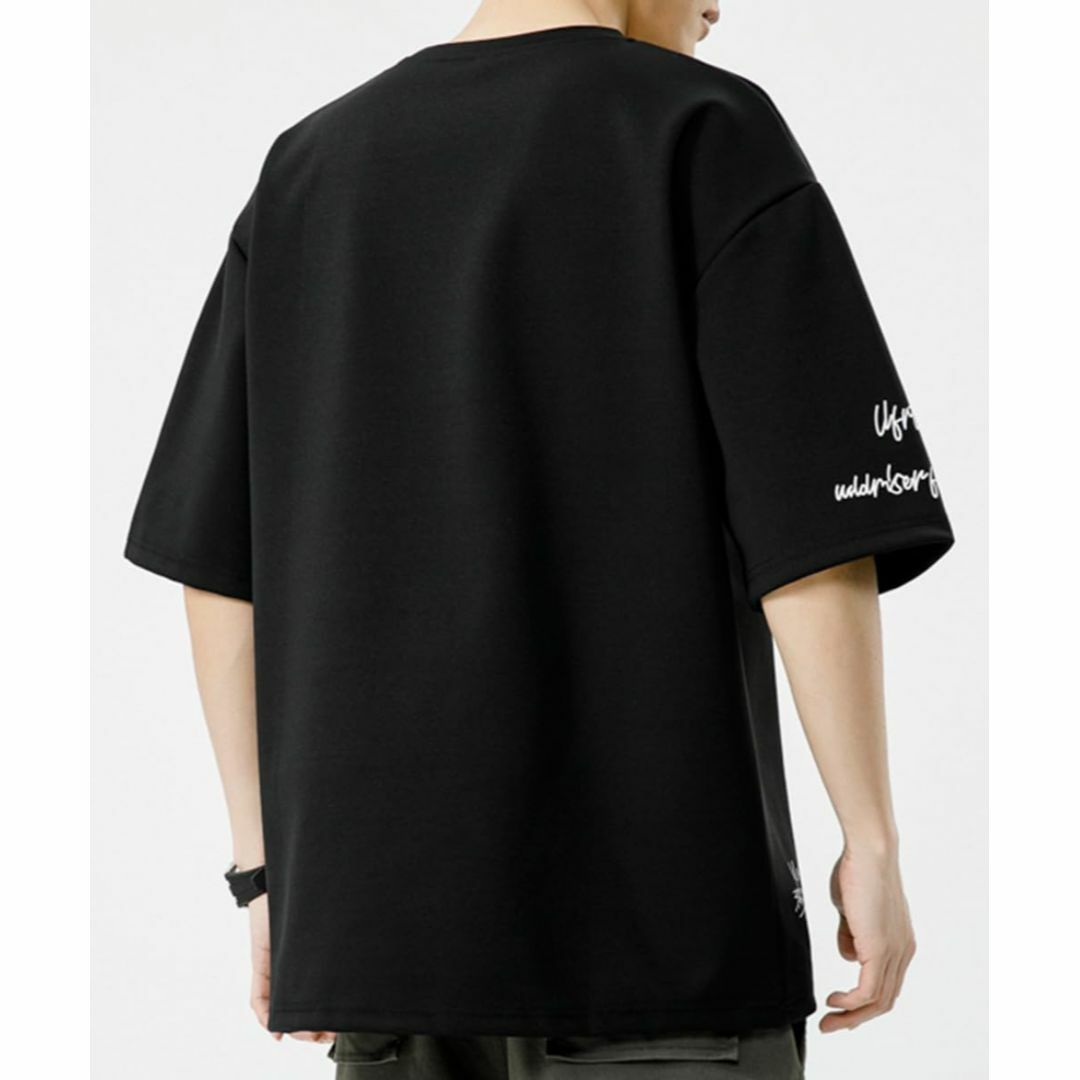 [Bligo] 夏服 メンズ tシャツ 半袖 L-8XL クルーネック スマイリ メンズのファッション小物(その他)の商品写真