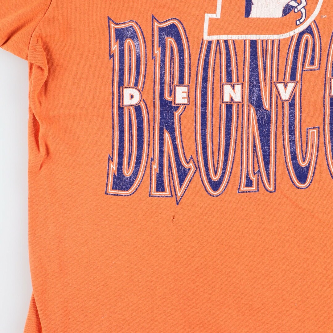 古着 90年代 GARAN NFL DENVER BRONCOS デンバーブロンコス スポーツプリントTシャツ USA製 メンズM ヴィンテージ /eaa447853 メンズのトップス(Tシャツ/カットソー(半袖/袖なし))の商品写真