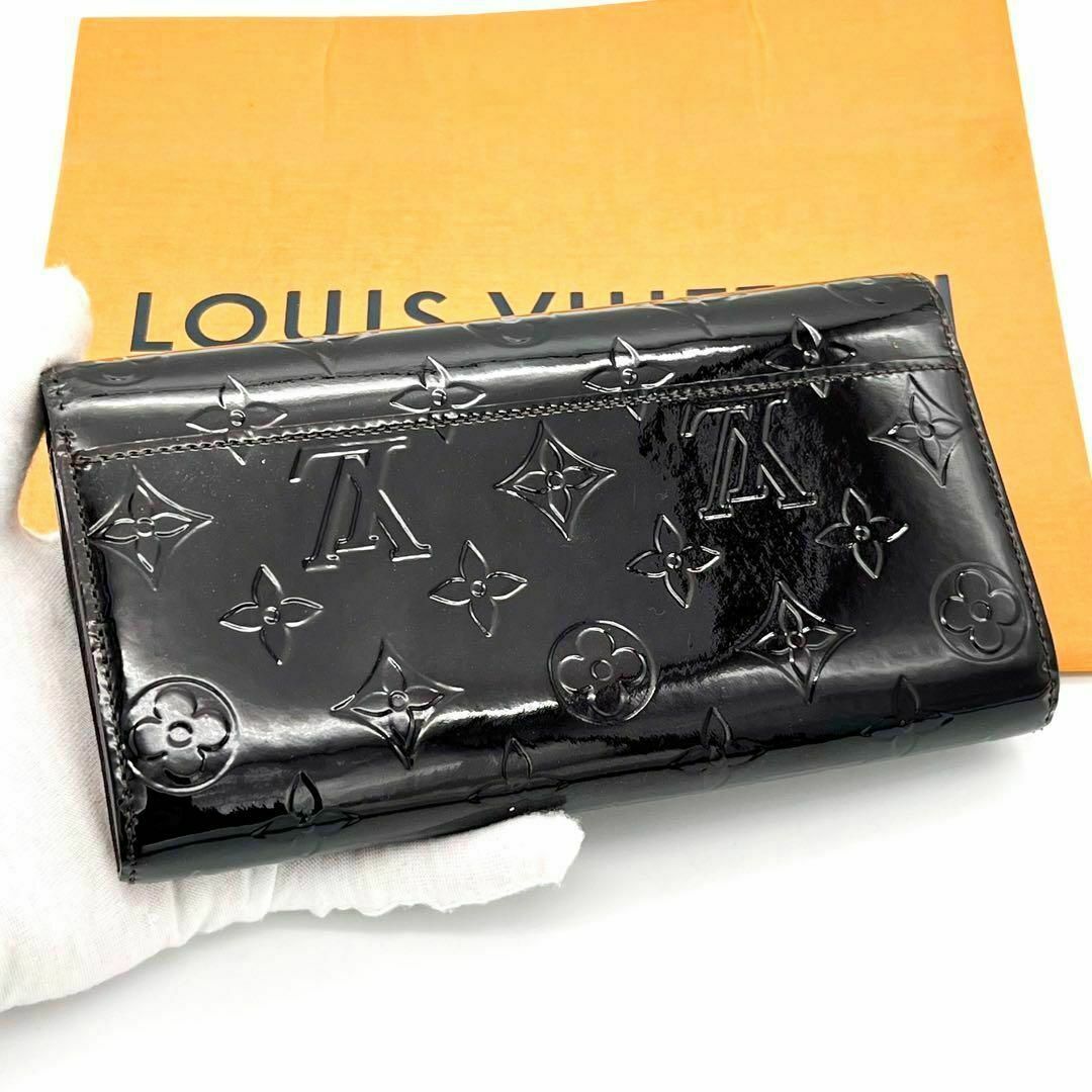 LOUIS VUITTON(ルイヴィトン)の☆箱あり☆新型 ルイヴィトン 長財布 モノグラムヴェルニ サラ レディースのファッション小物(財布)の商品写真