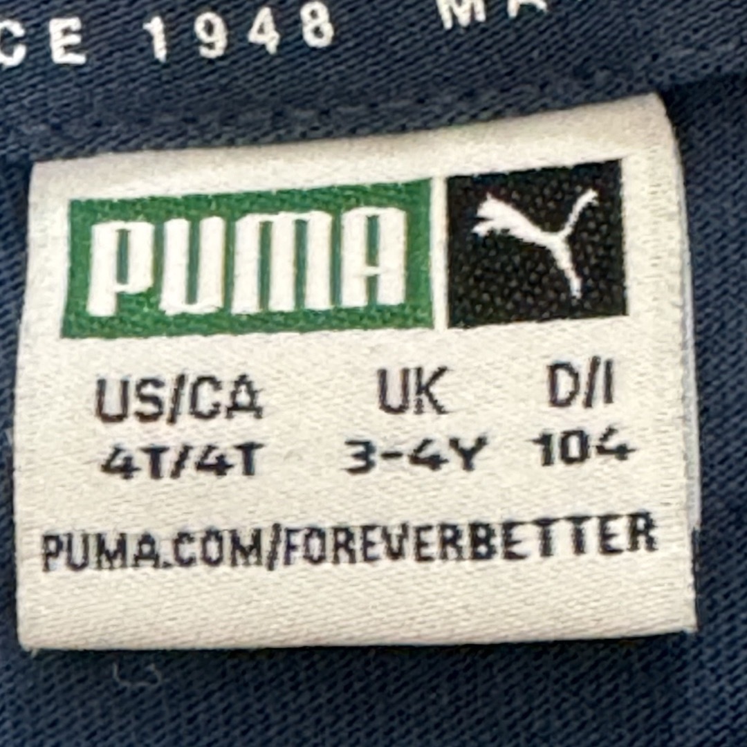 PUMA(プーマ)のプーマ Tシャツ 100cm PUMA ネイビー 3-4Y 記名なし キッズ/ベビー/マタニティのキッズ服男の子用(90cm~)(Tシャツ/カットソー)の商品写真