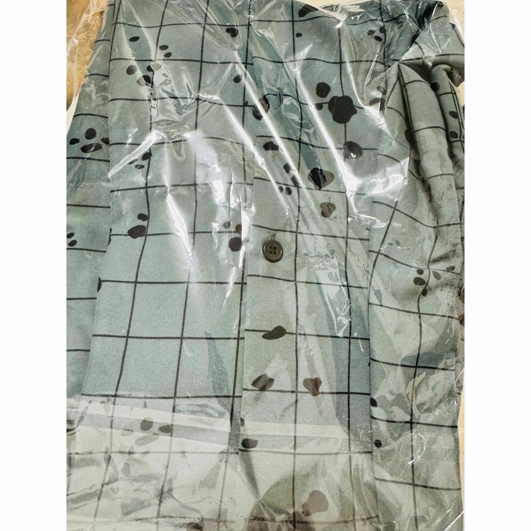 シアーオーバーサイズシャツ グレー UNDERCOVER GU コラボ メンズのトップス(シャツ)の商品写真