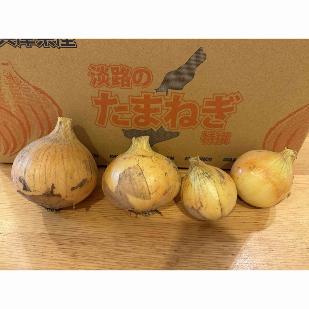 淡路島産新玉ねぎ七宝訳あり１０ｋｇ 食品/飲料/酒の食品(野菜)の商品写真