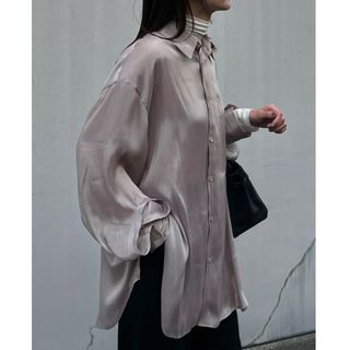 クラネ(CLANE)のCLANEクラネCHAMBRAY LOOSE SHIRTシャンブレーシャツ(シャツ/ブラウス(長袖/七分))