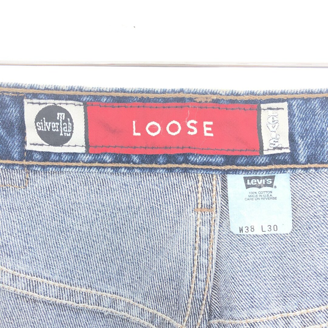 Levi's(リーバイス)の古着 90年代 リーバイス Levi's SILVER TAB シルバータブ LOOSE ルーズ デニムパンツ USA製 メンズw37 ヴィンテージ /eaa391846 メンズのパンツ(デニム/ジーンズ)の商品写真