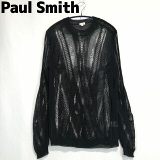 ポールスミス(Paul Smith)のPaul Smith ニット セーター ポールスミス ブラック 黒 Lサイズ(ニット/セーター)