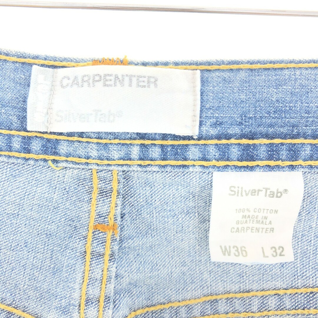 Levi's(リーバイス)の古着 00年代 リーバイス Levi's SILVER TAB シルバータブ CARPENTER デニム ペインターパンツ メンズw38 /eaa391879 メンズのパンツ(デニム/ジーンズ)の商品写真