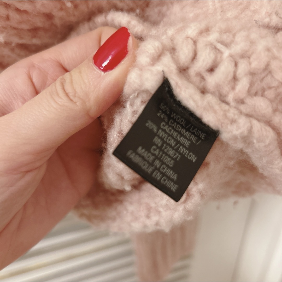 AURALEE(オーラリー)の360CASHMERE リブ編みウール混カシミアセーター レディースのトップス(ニット/セーター)の商品写真