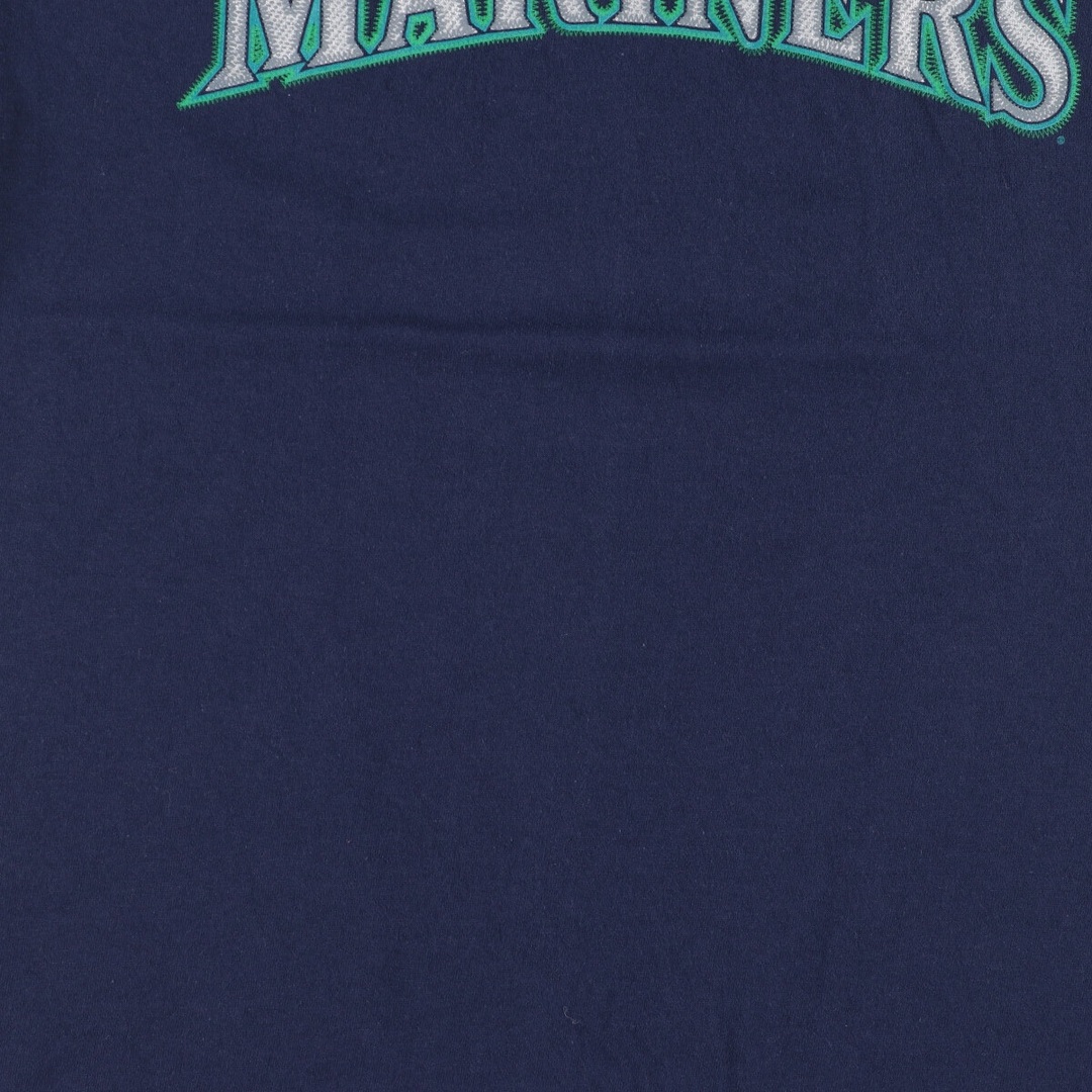 古着 MAJESTIC MLB SEATTLE MARINERS シアトルマリナーズ スポーツプリントTシャツ メンズM /eaa447865 メンズのトップス(Tシャツ/カットソー(半袖/袖なし))の商品写真