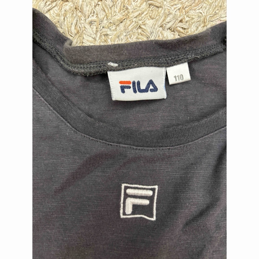 FILA(フィラ)の男の子Tシャツ110  3枚組 キッズ/ベビー/マタニティのキッズ服男の子用(90cm~)(Tシャツ/カットソー)の商品写真