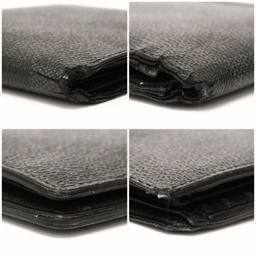 LOUIS VUITTON(ルイヴィトン)のルイヴィトン N62664 ダミエ グラフィット ポルトフォイユ マルコ 折財布 レディースのファッション小物(財布)の商品写真