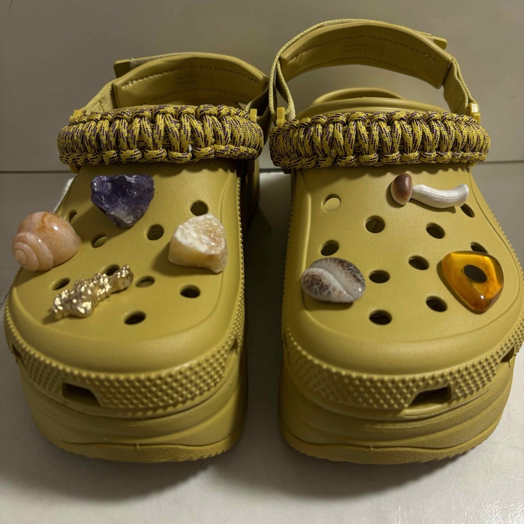 crocs(クロックス)の希少　美品　クロックス　アリーズ　厚底　サンダル　 レディースの靴/シューズ(サンダル)の商品写真