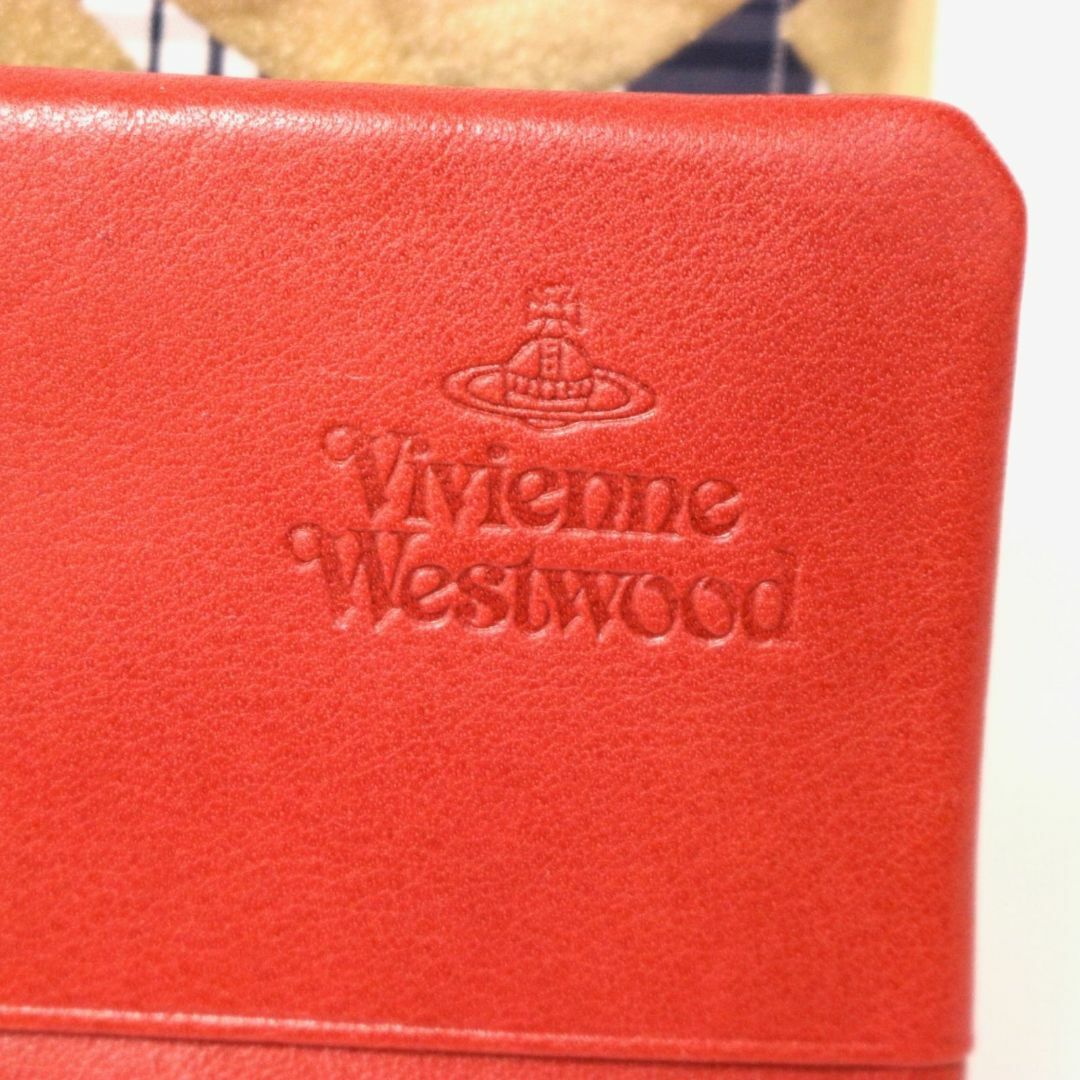 Vivienne Westwood(ヴィヴィアンウエストウッド)のヴィヴィアン ウェストウッド 長財布 ロングウォレット チェック ゴールド レディースのファッション小物(財布)の商品写真