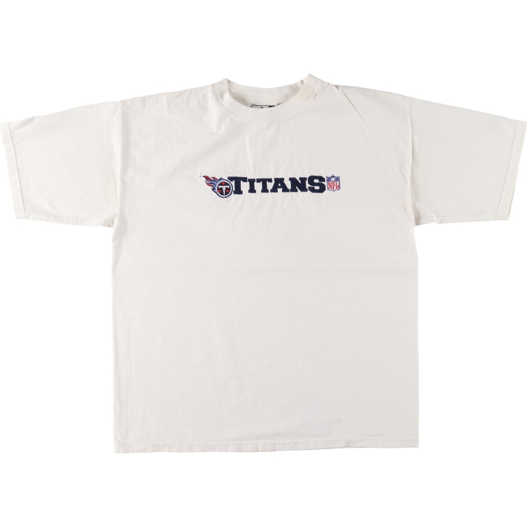 PUMA(プーマ)の古着 プーマ PUMA NFL TENNESSEE TITANS テネシータイタンズ スポーツプリントTシャツ カナダ製 メンズM /eaa447870 メンズのトップス(Tシャツ/カットソー(半袖/袖なし))の商品写真