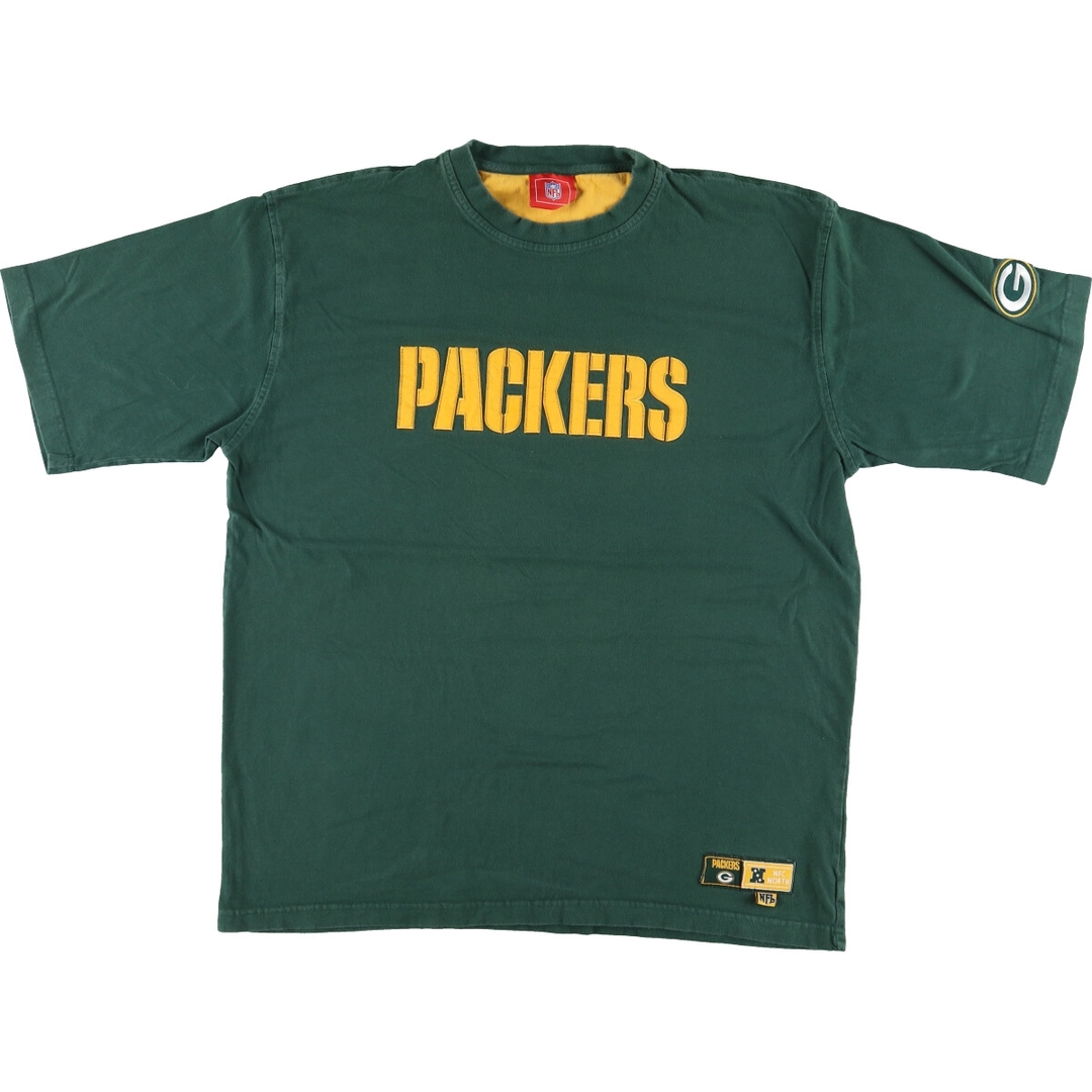 古着 NFL GREEN BAY PACKERS グリーンベイパッカーズ スポーツTシャツ メンズXL /eaa447871 メンズのトップス(Tシャツ/カットソー(半袖/袖なし))の商品写真