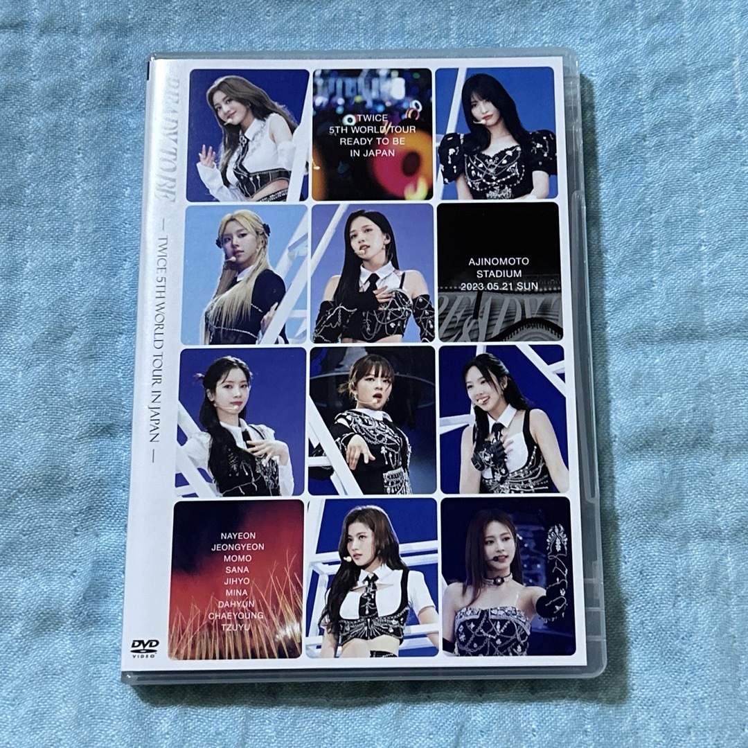 TWICE 5TH WORLD TOUR READY TO BE ライブ DVD エンタメ/ホビーのCD(K-POP/アジア)の商品写真