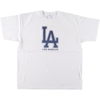 古着 YAZBEK MLB LOS ANGELES ANGELS ロサンゼルスエンゼルス スポーツプリントTシャツ メンズXL /eaa447873(Tシャツ/カットソー(半袖/袖なし))