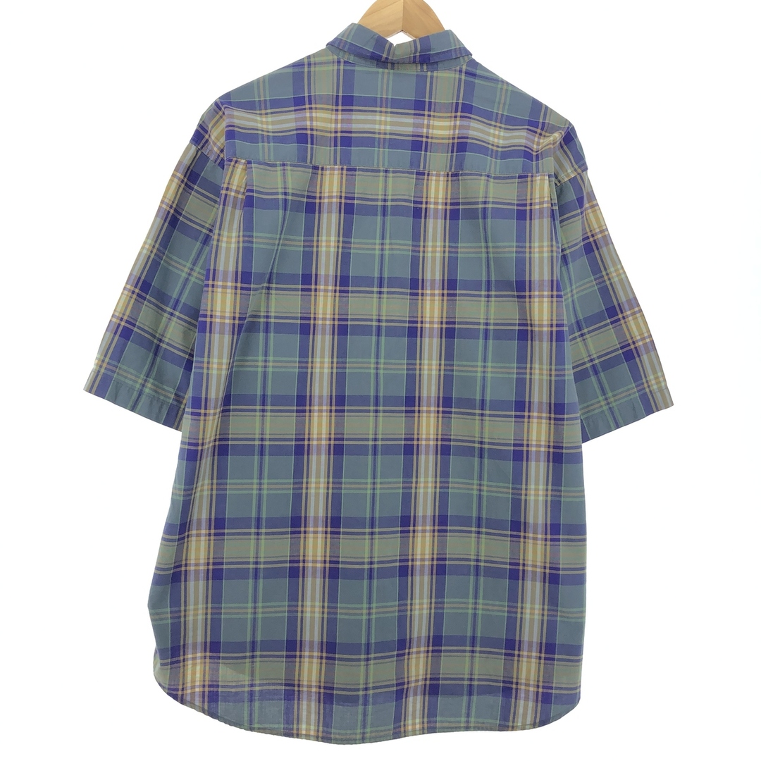 GAP(ギャップ)の古着 90年代 ギャップ GAP オールドギャップ 半袖 ボタンダウン チェックシャツ メンズXL ヴィンテージ /eaa443787 メンズのトップス(シャツ)の商品写真
