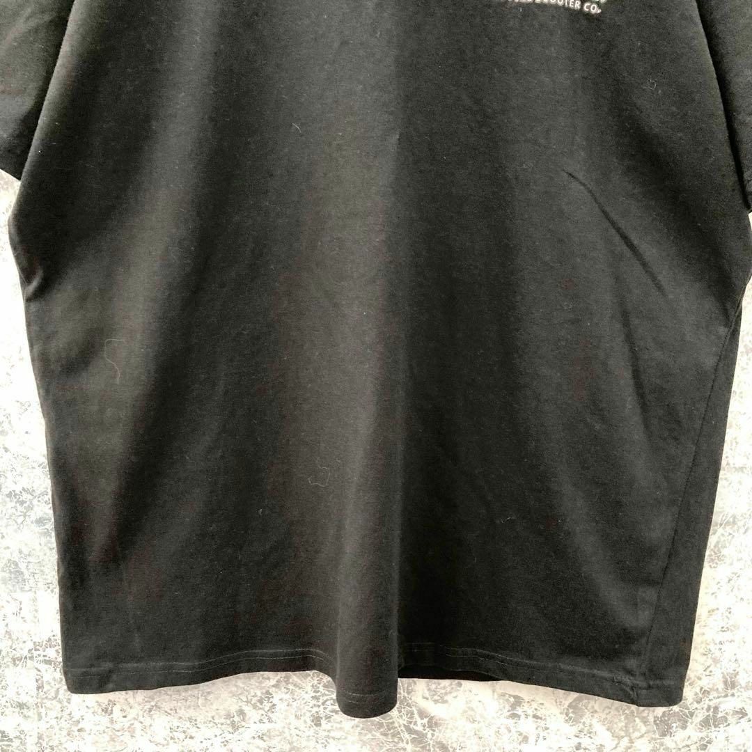 IT103 US古着アズカラースクーターブランド企業プリントデカロゴTシャツ美品 メンズのトップス(Tシャツ/カットソー(半袖/袖なし))の商品写真