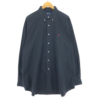 ラルフローレン(Ralph Lauren)の古着 ラルフローレン Ralph Lauren BLAKE 長袖 ボタンダウンシャツ メンズXL /eaa447193(シャツ)