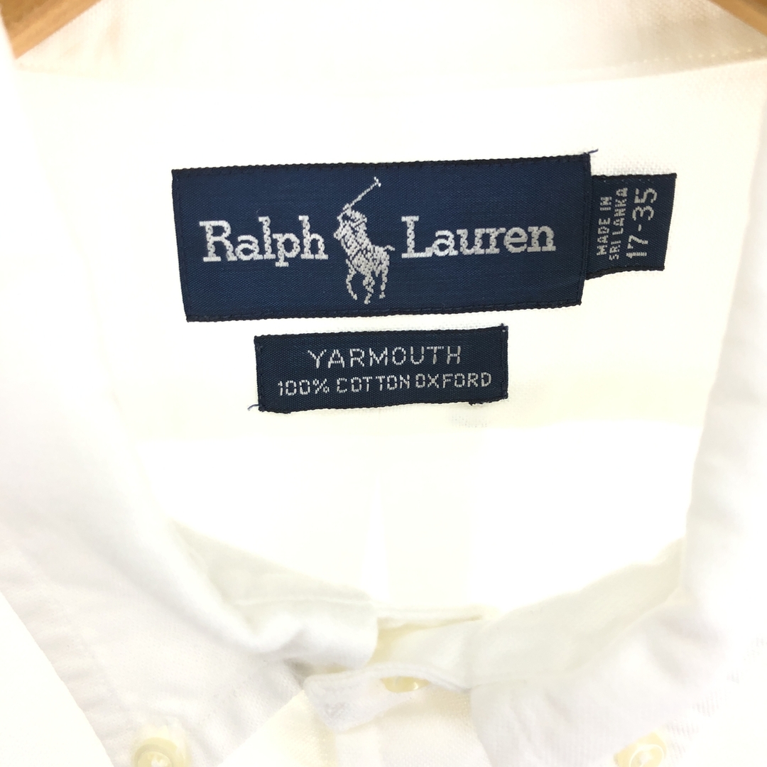 Ralph Lauren(ラルフローレン)の古着 ラルフローレン Ralph Lauren YARMOUTH 長袖 ボタンダウンシャツ メンズXL /eaa447196 メンズのトップス(シャツ)の商品写真