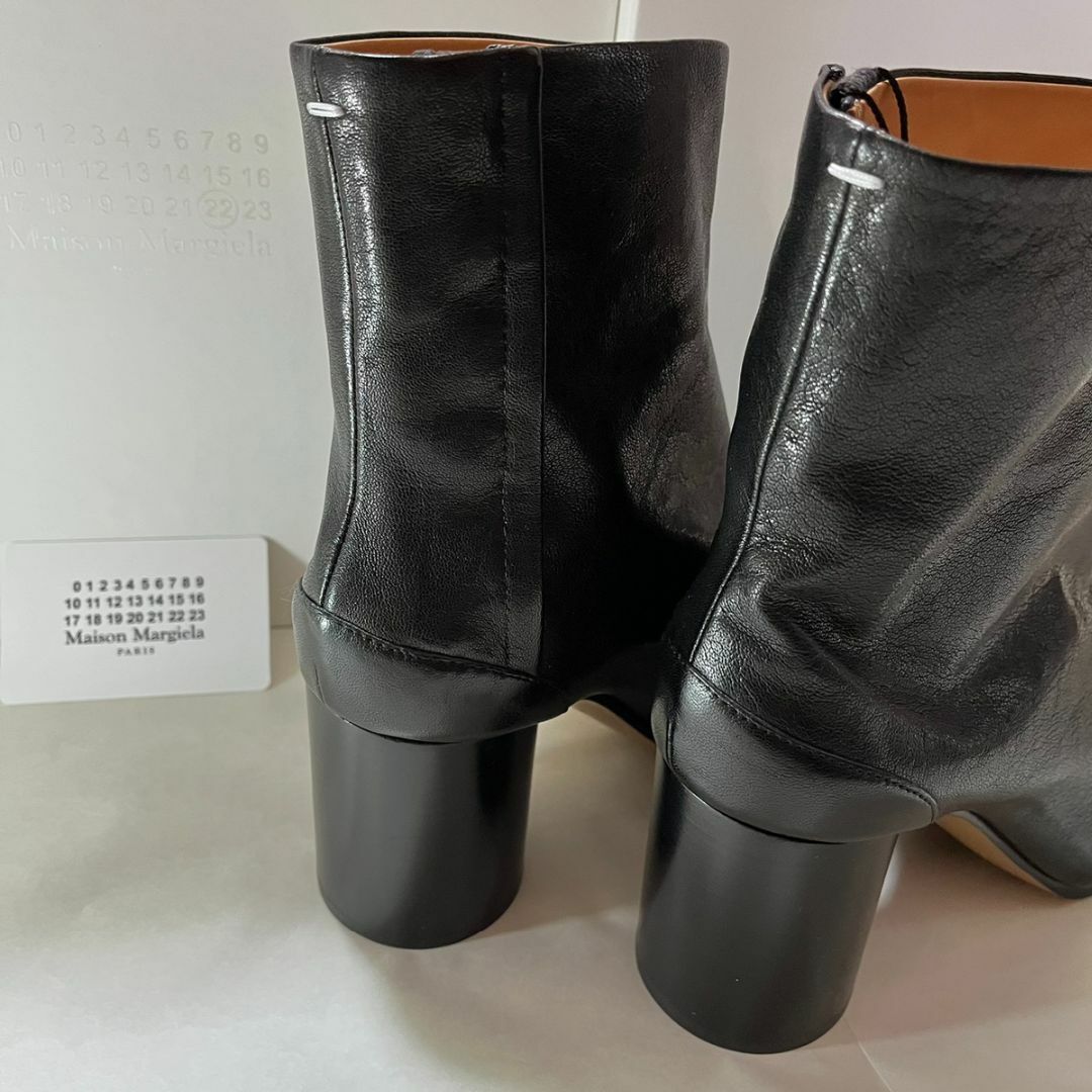 Maison Martin Margiela(マルタンマルジェラ)の匿名配送 Maison Margiela マルジェラ タビ アンクル ブーツ 黒 レディースの靴/シューズ(ブーツ)の商品写真